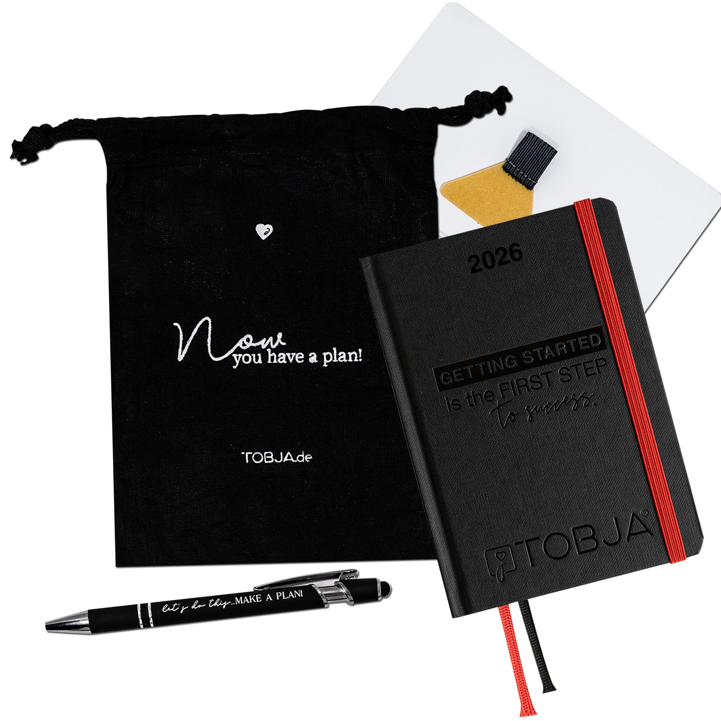 A6 Essential Kit + Taschenkalender 2026 "black success" Kalender A6 Essential Kit + Taschenkalender 2026 "black success" Kalender