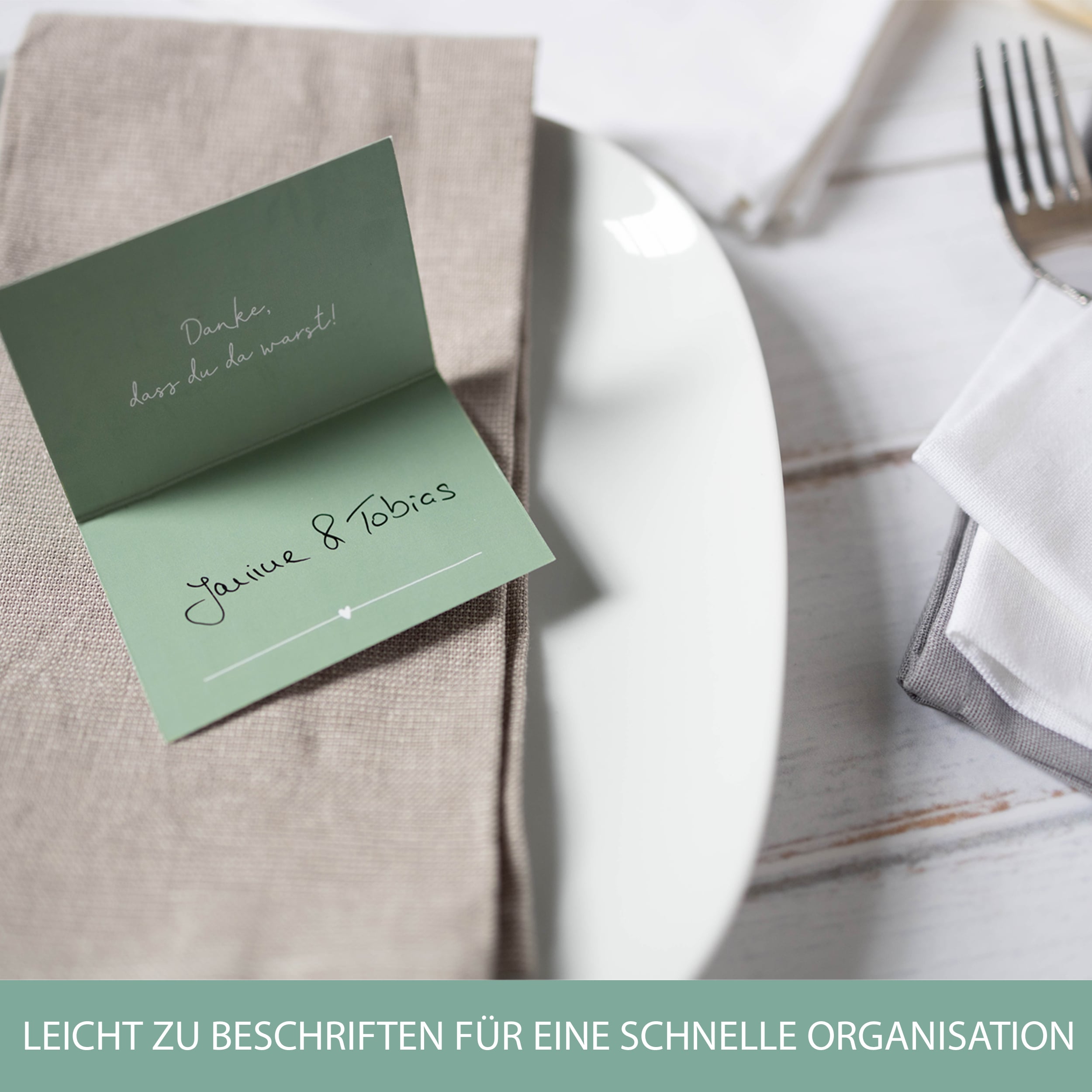 Tischkarten Hochzeit "Eukalyptus" Tischkarten Hochzeit "Eukalyptus"