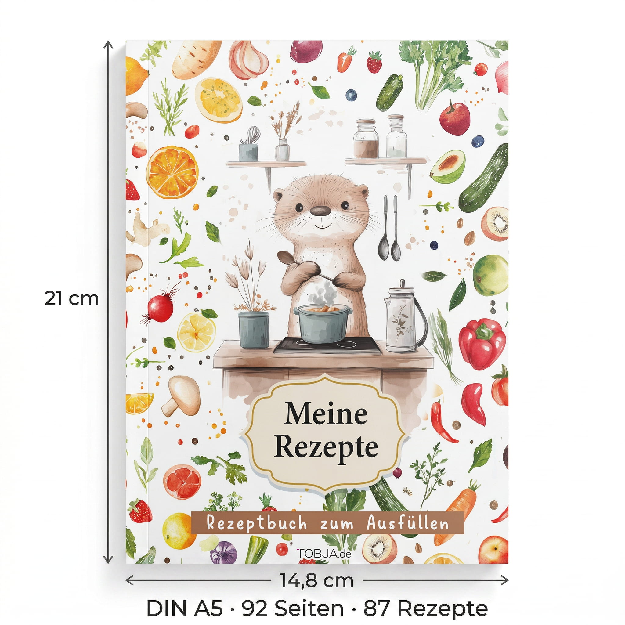 Rezeptbuch "Otterliebe" A5