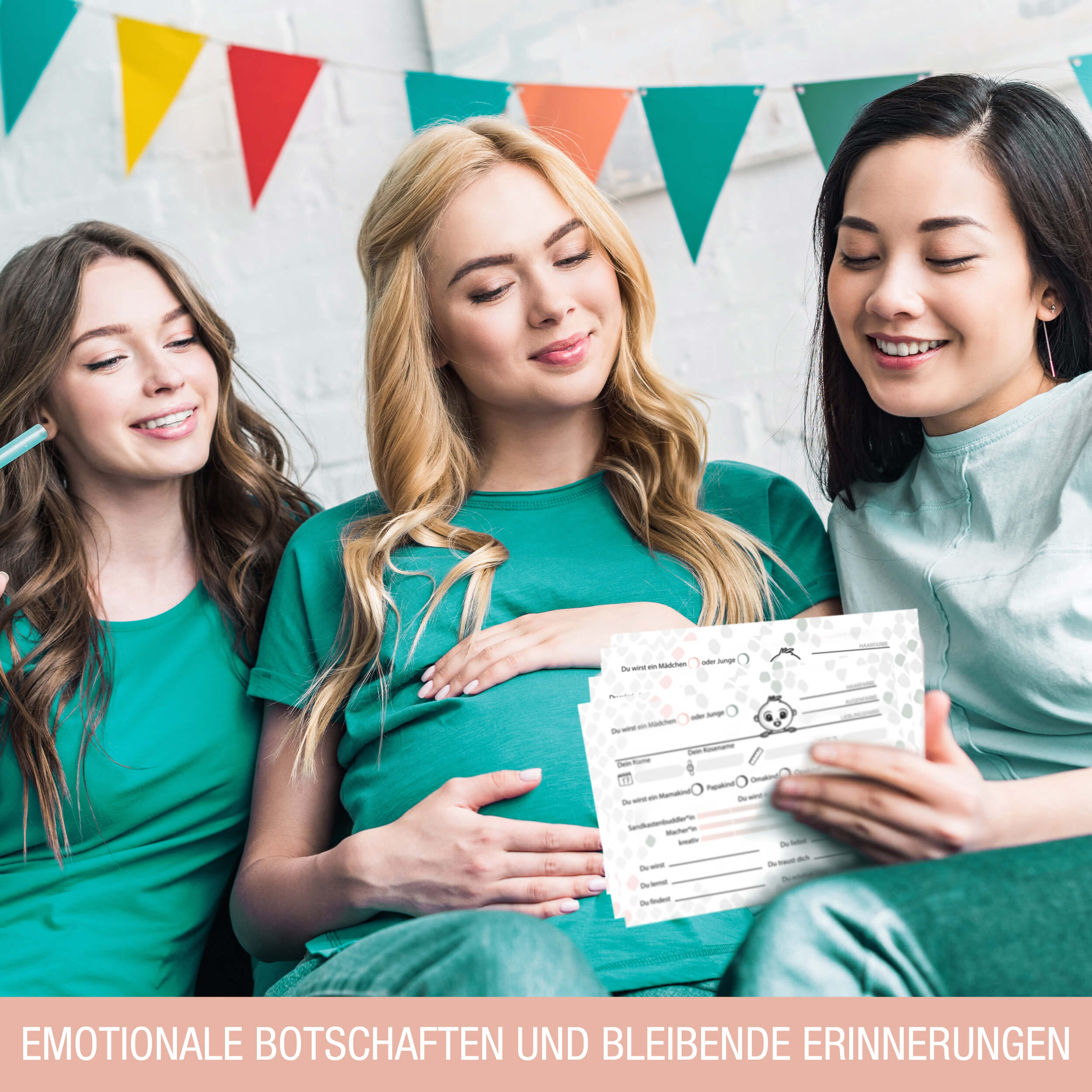 Babyparty Kartenspiel "Babyshower"