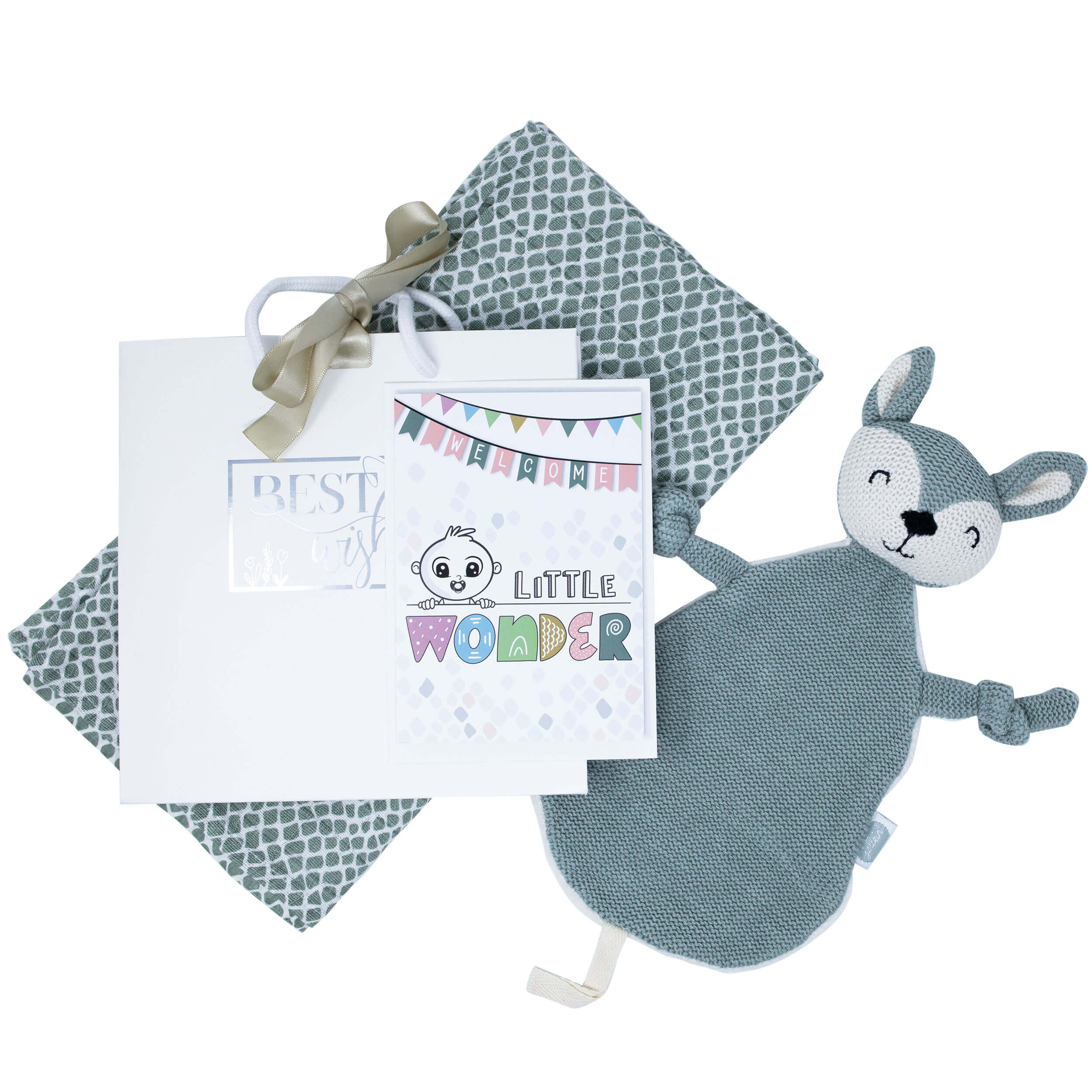 Baby Geschenkset Junge "Schnuffeltuch"