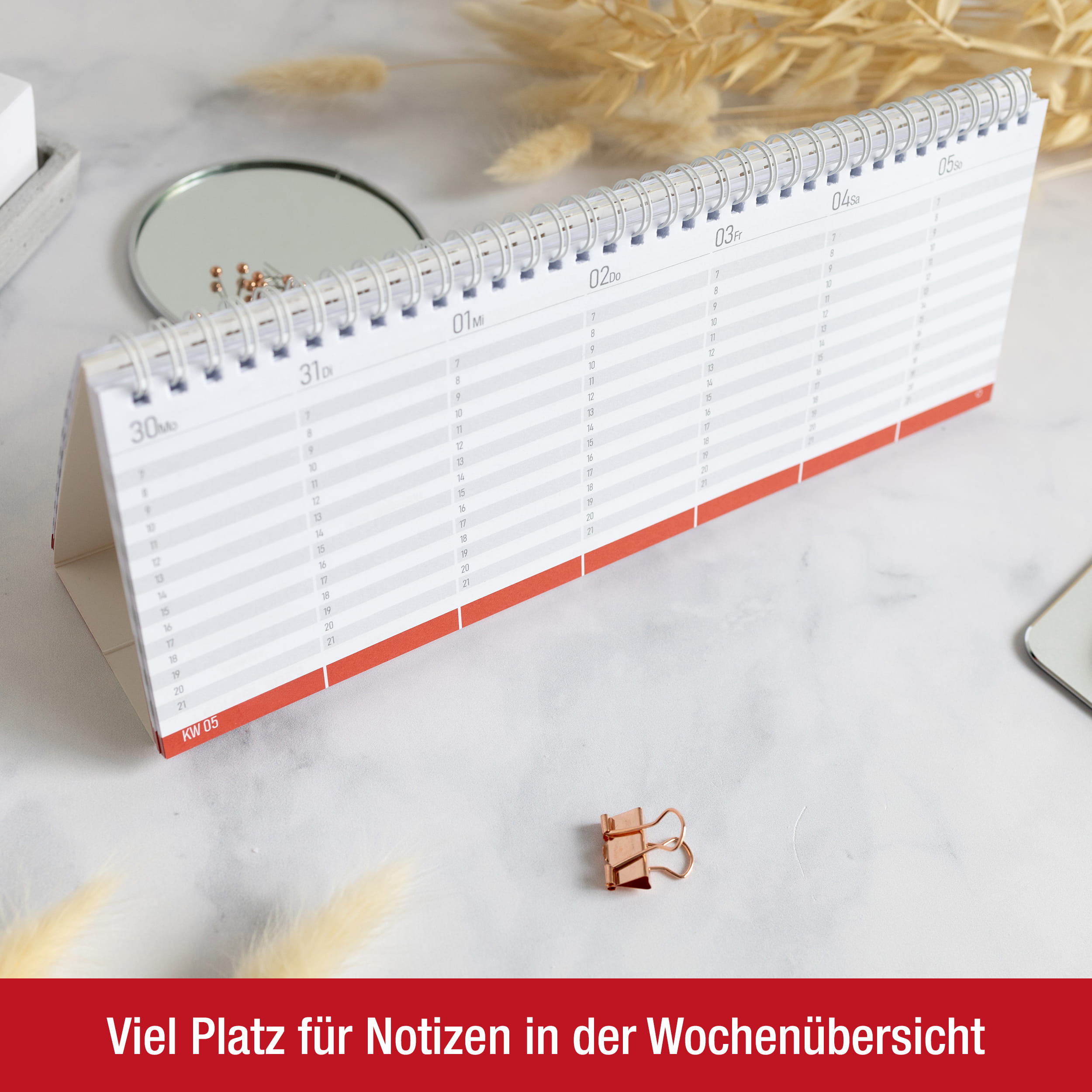 Tischkalender 2027 Color Pop